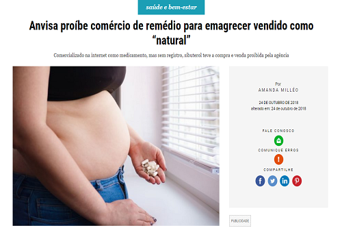 Endócrino fala sobre a proibição do Sibuterol.